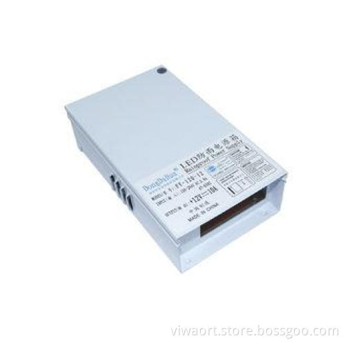 Rainproof 12 Volt LED Power Supply 120Watt 10A With EN1122